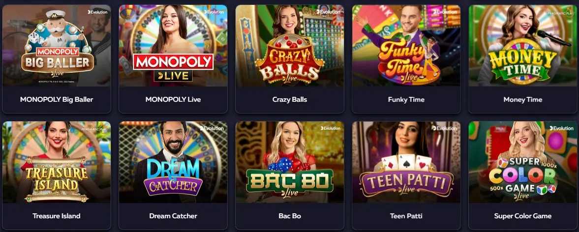 Vavada Casino Games